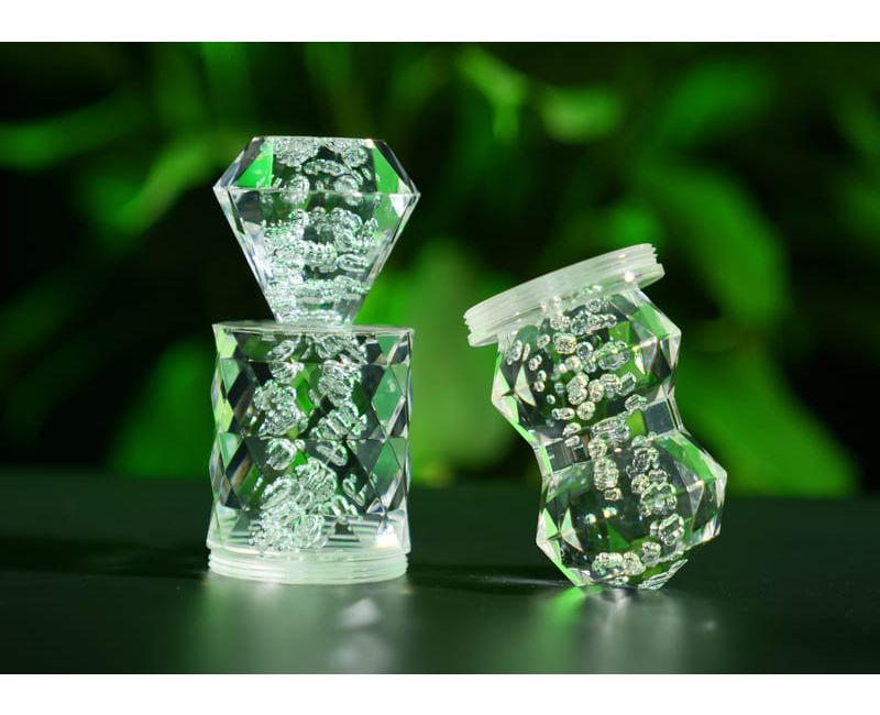 Pièces d'artisanat et de décoration en acrylique personnalisées, usinage CNC - CD01