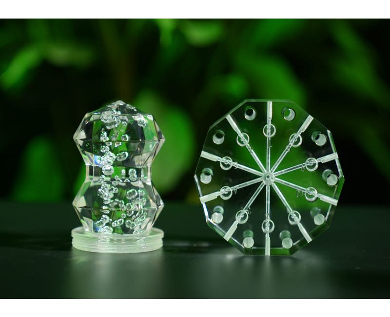 Pièces d'artisanat et de décoration en acrylique personnalisées, usinage CNC - CD01
