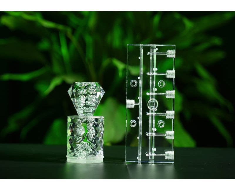 Pièces d'artisanat et de décoration en acrylique personnalisées, usinage CNC - CD01