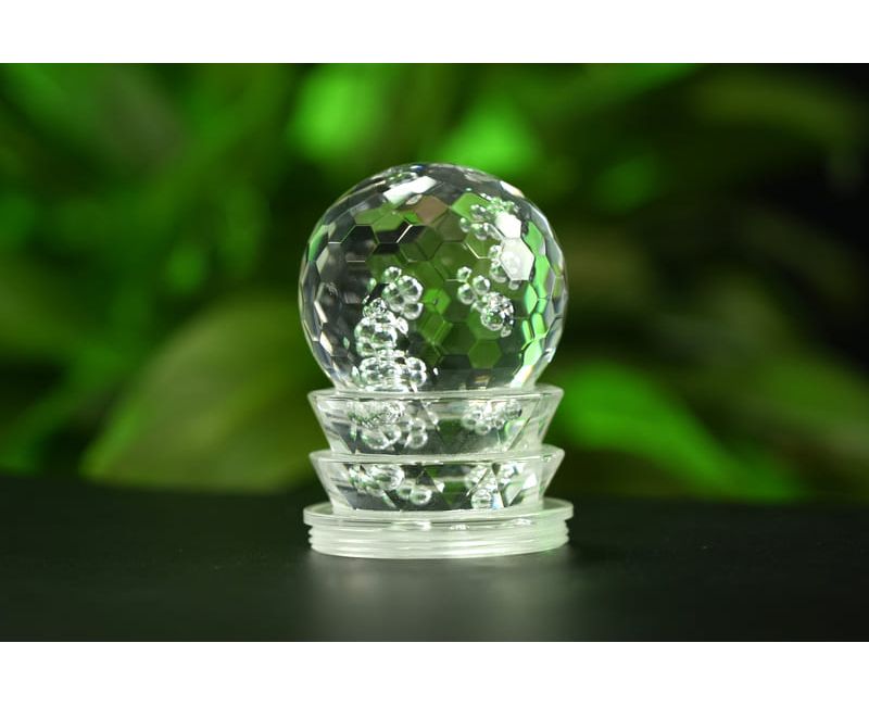 Pièces d'artisanat et de décoration en acrylique transparent OEM - CD02