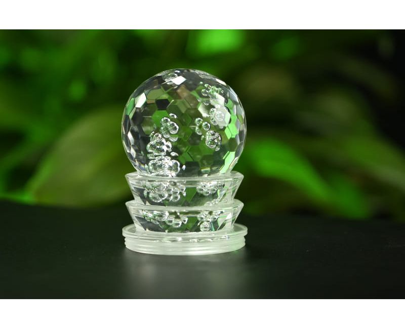 Pièces d'artisanat et de décoration en acrylique transparent OEM - CD02