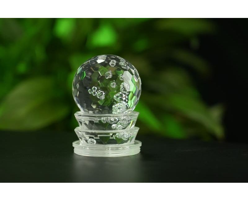 Pièces d'artisanat et de décoration en acrylique transparent OEM - CD02