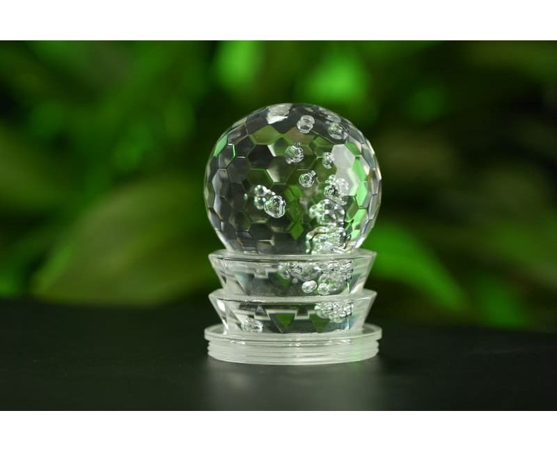Pièces d'artisanat et de décoration en acrylique transparent OEM - CD02