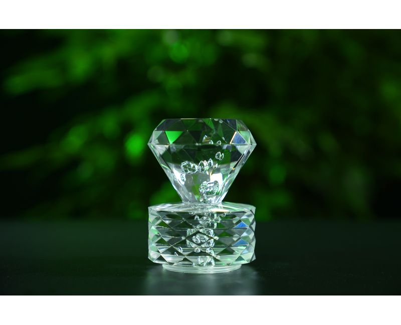 Pièces décoratives en acrylique transparent personnalisées - CD03