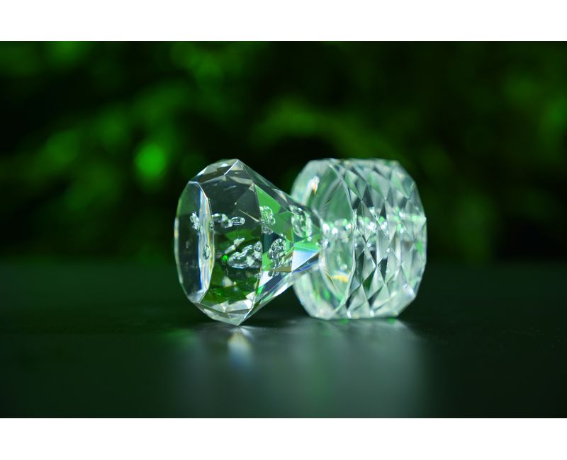 Pièces décoratives en acrylique transparent personnalisées - CD03