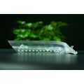 Pièces de guidage de lumière en acrylique personnalisées Fraisage CNC Pièces en PMMA - LGB02