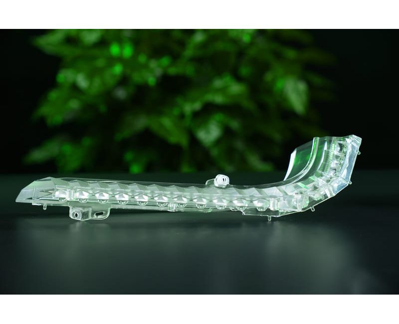 Pièces de guidage de lumière en acrylique personnalisées Fraisage CNC Pièces en PMMA - LGB02