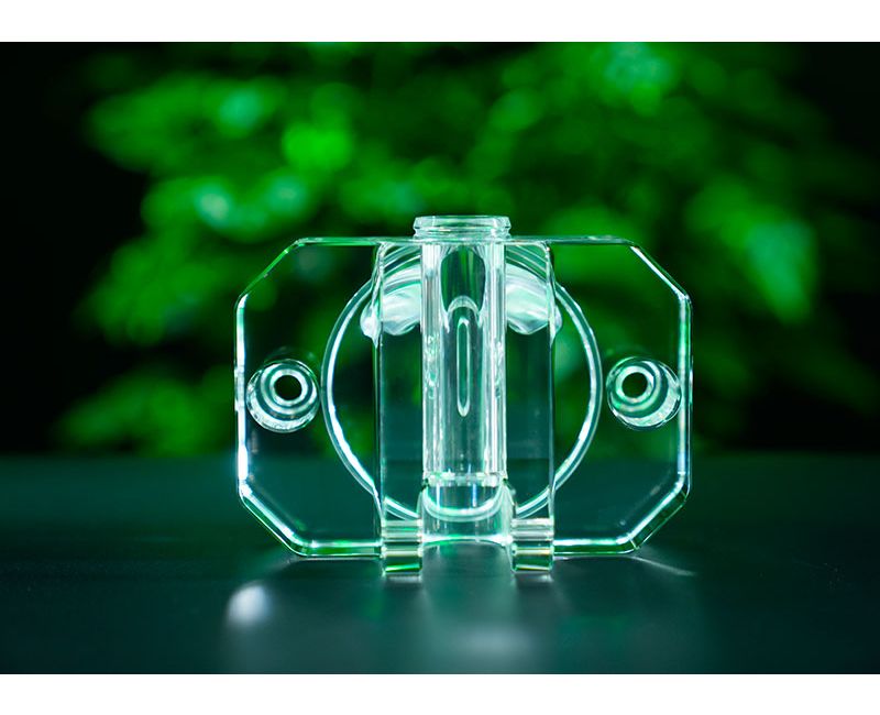 Pièces de crème glacée en acrylique personnalisées, usinage CNC PMMA - ICM01