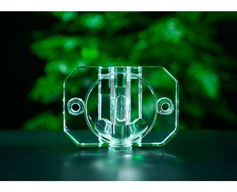 Pièces de crème glacée en acrylique personnalisées, usinage CNC PMMA - ICM01