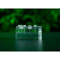 Accessoires personnalisés pour crème glacée en acrylique transparent - ICM02
