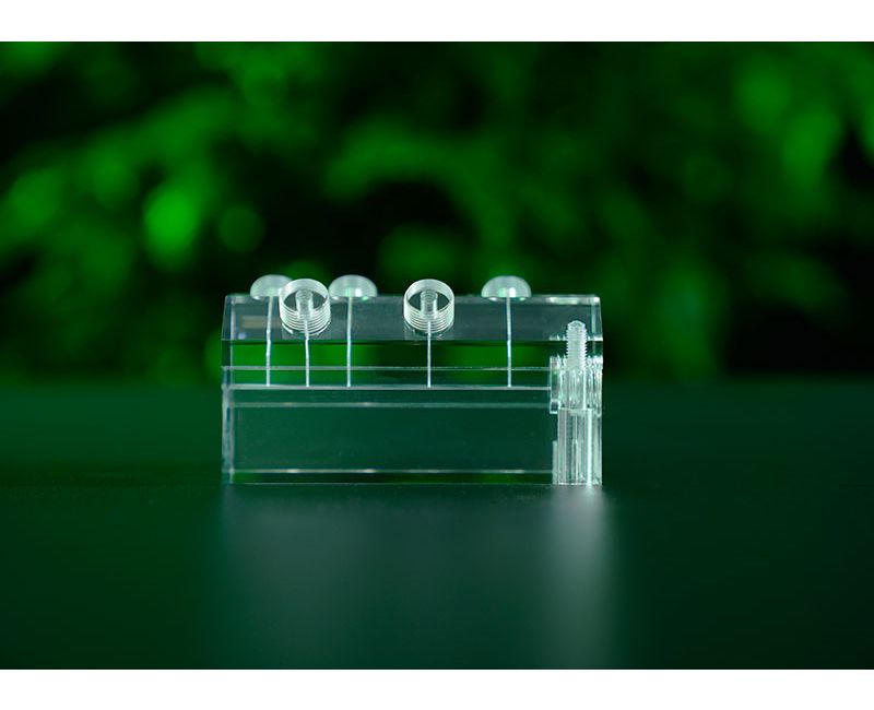 Accessoires personnalisés pour crème glacée en acrylique transparent - ICM02