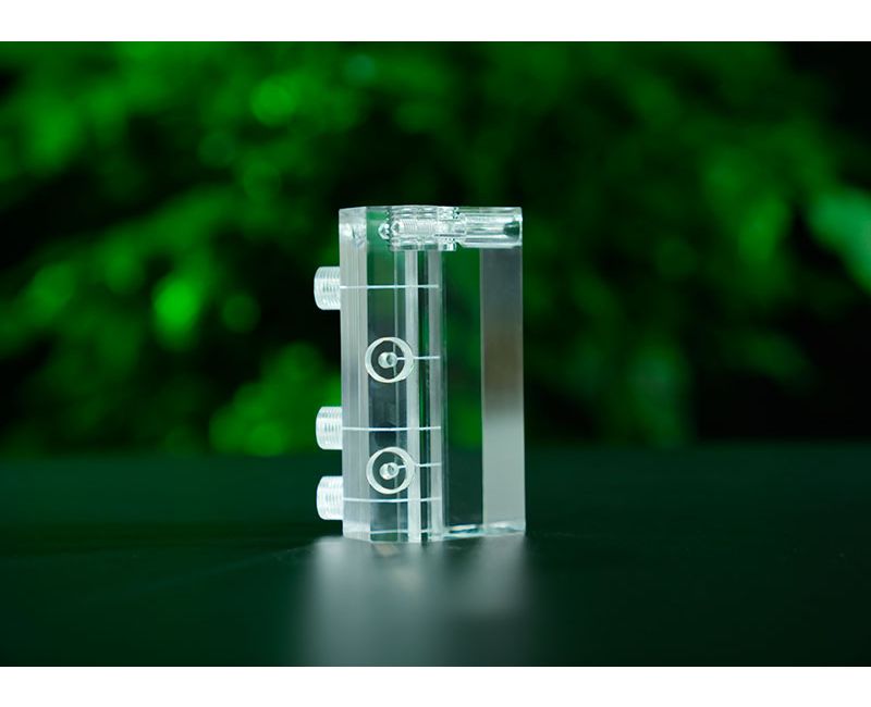 Accessoires personnalisés pour crème glacée en acrylique transparent - ICM02
