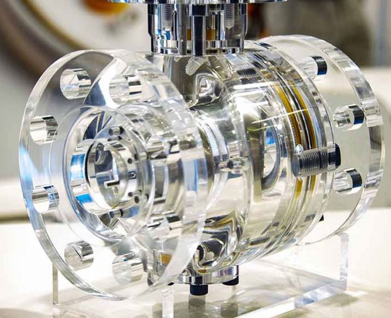 Pièces de précision personnalisées en acrylique PMMA à haute transparence - DP01