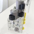 Pièces de précision ultra-personnalisées en acrylique PMMA avec système hydraulique - DP02