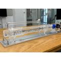 Pièces de précision de pompe à vis en acrylique usinées sur mesure - DP03