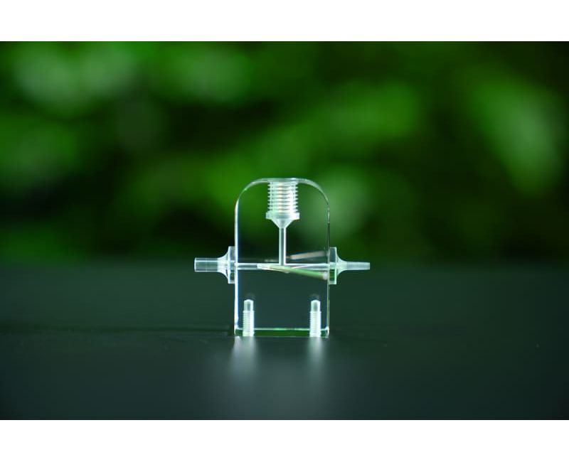 Pièces médicales en acrylique OEM, fraisage au tour, usinage acrylique - Med01