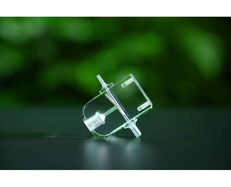Pièces médicales en acrylique OEM, fraisage au tour, usinage acrylique - Med01