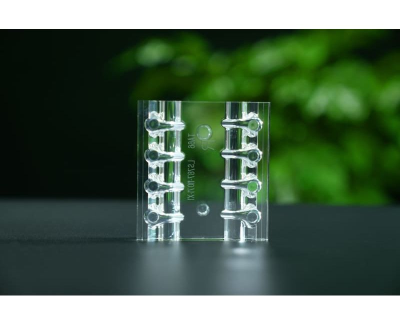 Pièces médicales personnalisées en acrylique PMMA Plexiglas CNC Produits - Med02