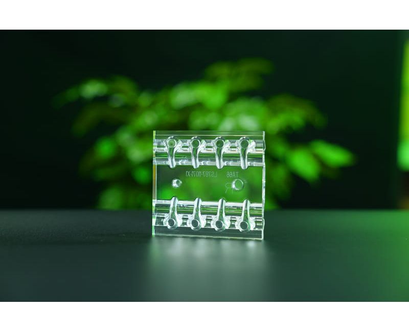 Pièces médicales personnalisées en acrylique PMMA Plexiglas CNC Produits - Med02