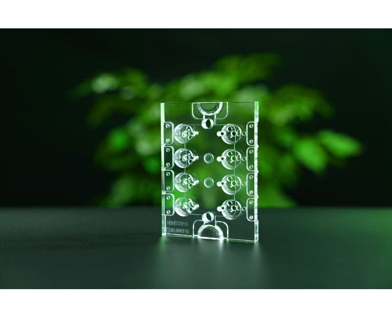 Pièces en plastique médical acrylique OEM Pièces en PMMA - Med03