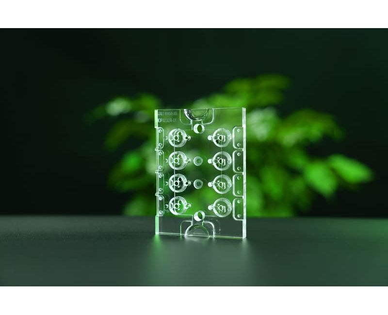 Pièces en plastique médical acrylique OEM Pièces en PMMA - Med03
