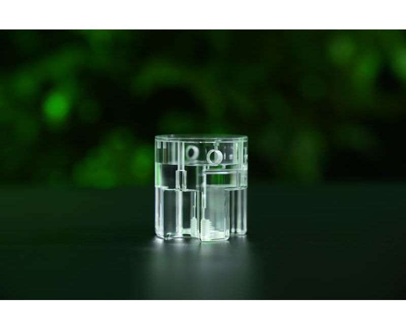 Pièces de traitement de l'eau en acrylique personnalisées, usinage CNC - WT02