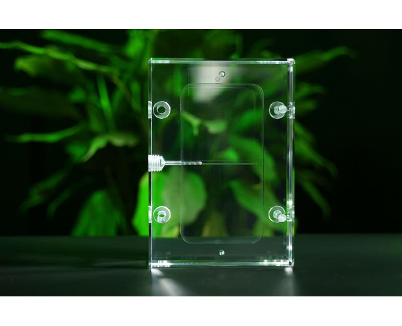 Pièces de traitement de l'eau en acrylique personnalisées Pièces en plastique transparent - WT03