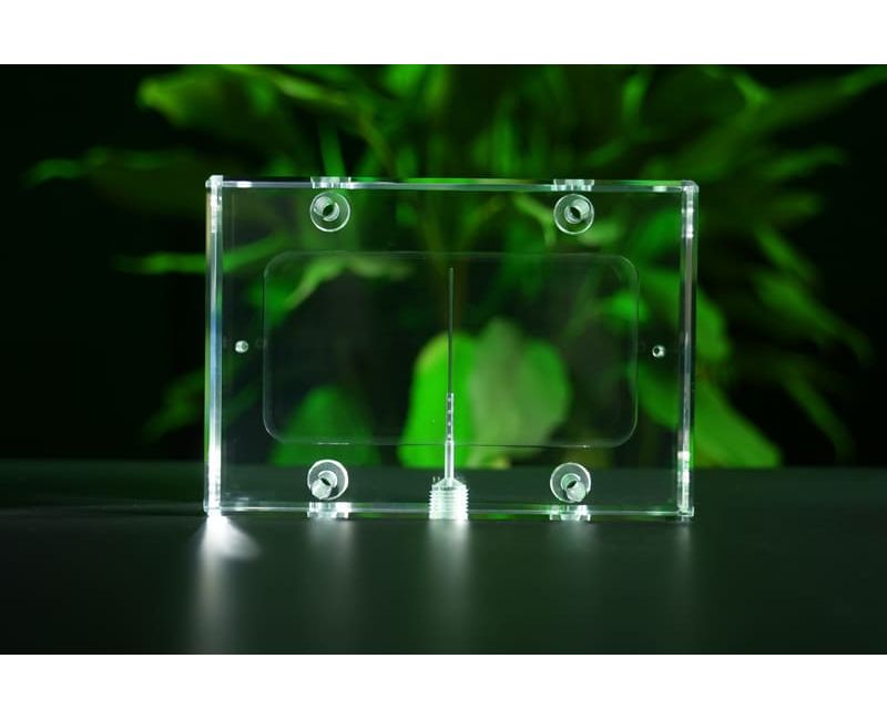 Pièces de traitement de l'eau en acrylique personnalisées Pièces en plastique transparent - WT03