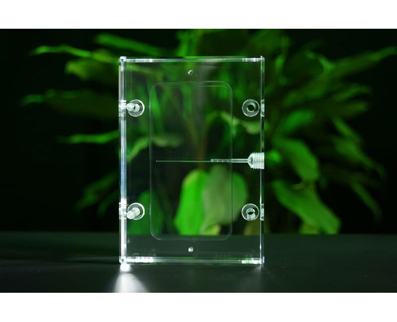 Pièces de traitement de l'eau en acrylique personnalisées Pièces en plastique transparent - WT03