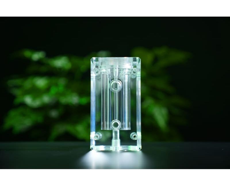 Pièces de traitement de l'eau en acrylique Pièces en plexiglas Vente d'usine - WT04