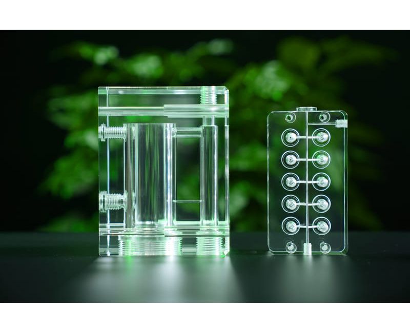 Pièces de traitement de l'eau en acrylique Pièces en plexiglas Vente d'usine - WT04