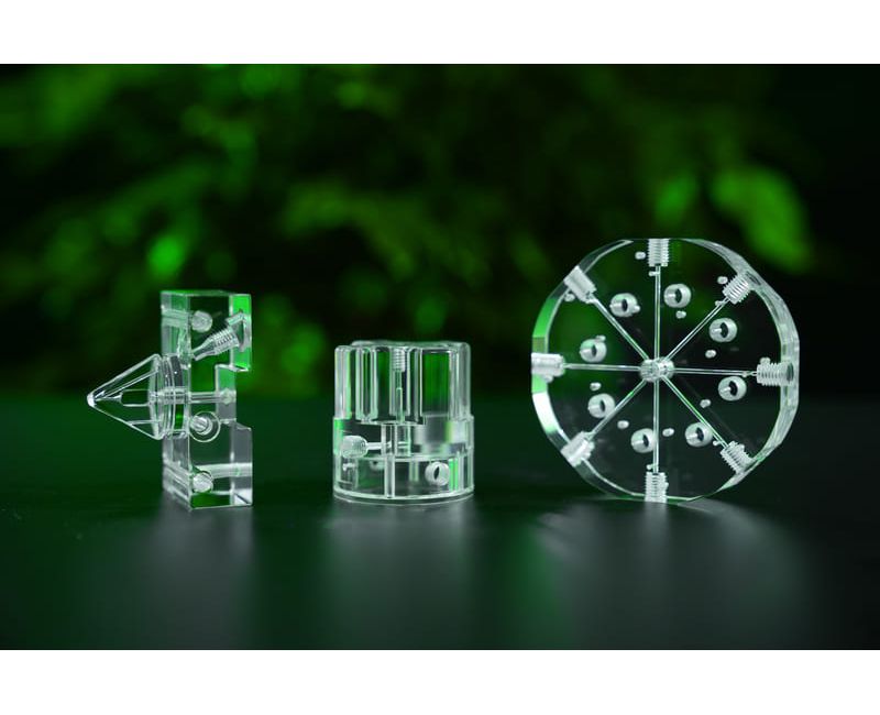 Pièces de traitement de l'eau en acrylique PMMA de haute qualité OEM - WT07